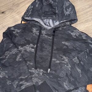 Athletic Works Dark Gray Camouflage Hoodie